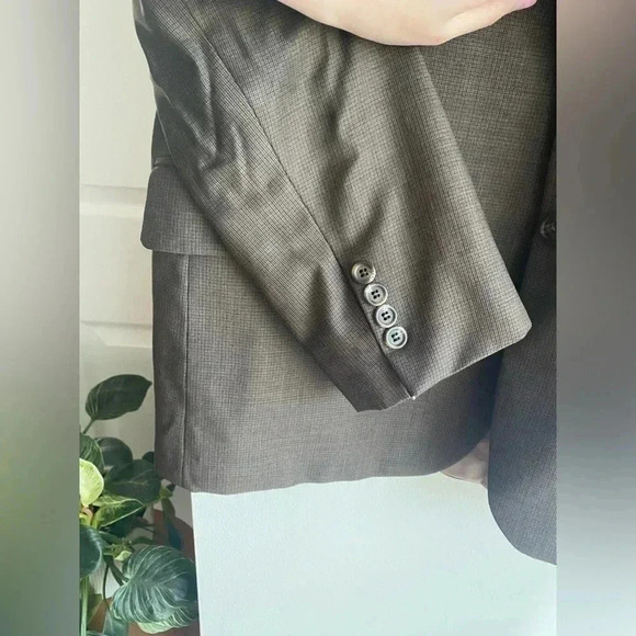 Lauren Ralph Lauren Vintage Wool Suit Jacket Blazer Brown 48R Men’s Green Label - Picture 10 of 16